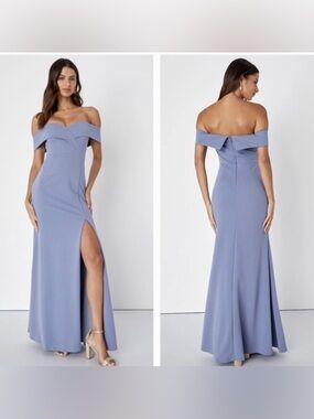 Lulu’s Song of Love Off-the-Shoulder Maxi Dress
